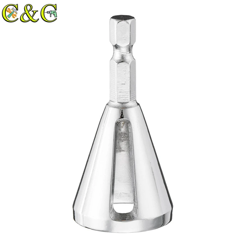 Сверло с шестигранным хвостовиком серебристый инструмент из быстрорежущей