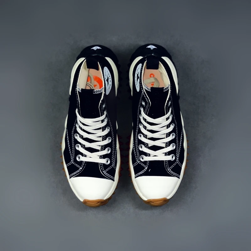 Casual Daily Canvas Shoes Run Star Motion Black JKP4827