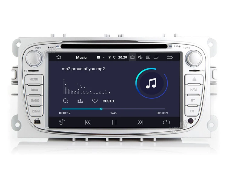 Flash Deal DSP IPS Android 9.0 2 din CAR DVD For FORD focus Mondeo S-MAX C-MAX Galaxy kuga multimedia player GPS radio stereo auto audi 17