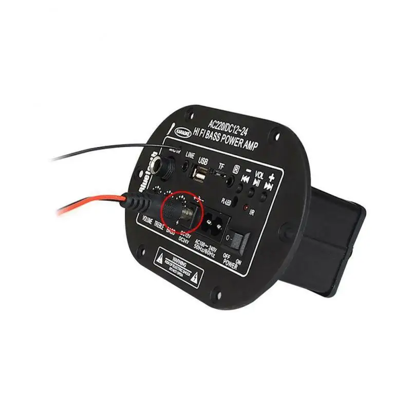 12 В 24 220 Bluetooth Сабвуфер Автомобильный домашний усилитель мощности двойной