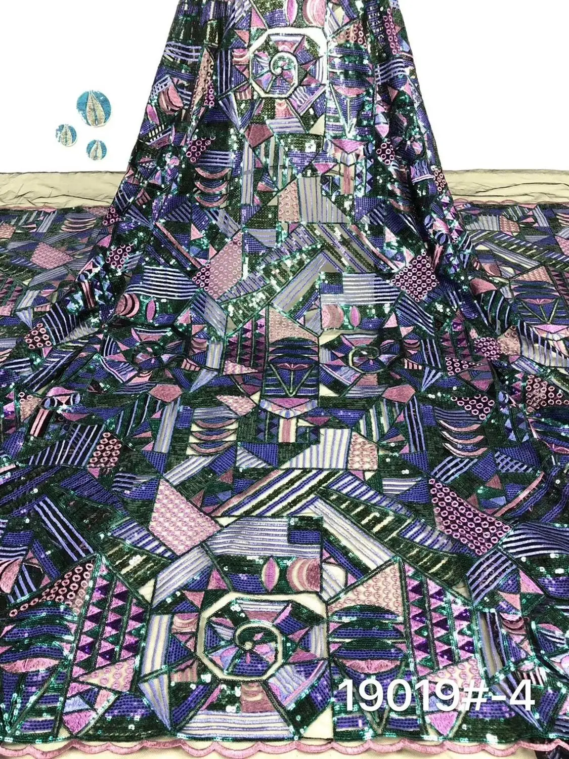 Французская кружевная ткань с блестками Новое поступление африканская чистая кружевная Высококачественная JIANXI.C-99914 для вечернего платья
