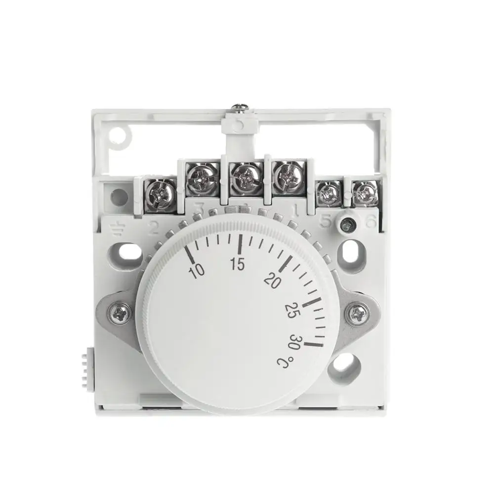 220V 6A механический комнатный термостат регулятор температуры кондиционер и пол Газовый Котел Отопление