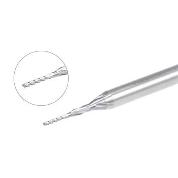 

10pcs Carbide End Mill Drill Bit Milling Cutter Kit For CNC Engraving Machine