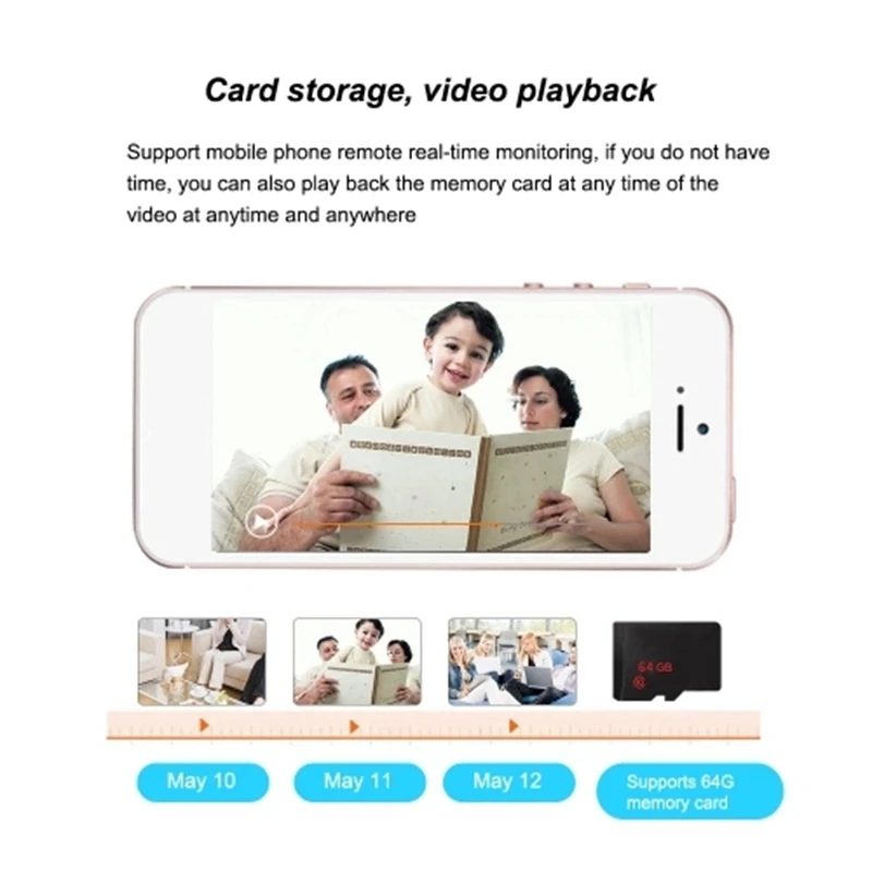 TS-QX06LH Fisheye VR 360 Degree 1.3 Million Pixels Panoramic Camera Wireless Wifi IP Camera