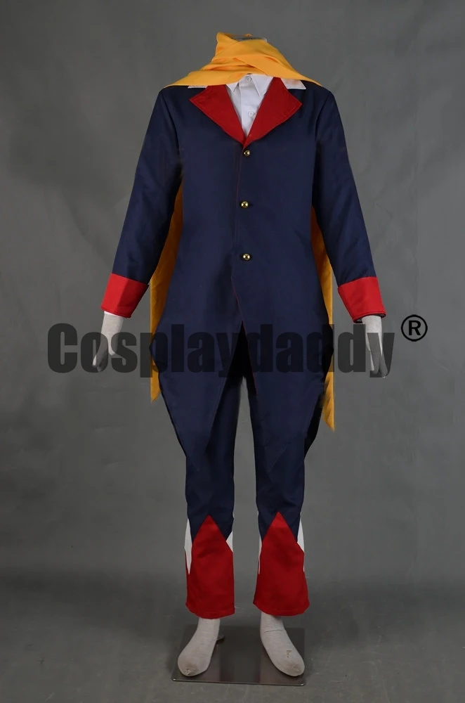 

Pocket Monsters Elite Four Unova Grimsley Adult Uniform Outfit Halloween Suit Cosplay Costume F006