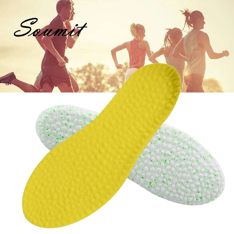 Soumit Popcorn массажные стельки сетка фабрик спортивные колодки для обуви Runnig