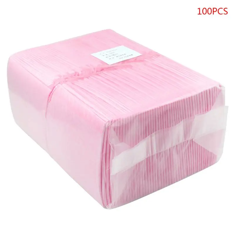 100pcs/pack Baby Disposable Changing Pad Infant Breathable Waterproof Diapers 24be Changing