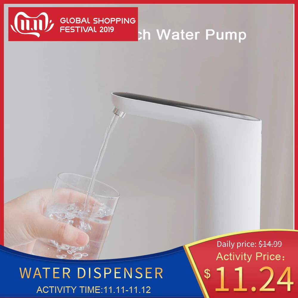 

Electric Water Dispenser Portable Mini Automatic Water Pump For Water Bottle USB Rechargeable Touch Switch Drink Dispenser
