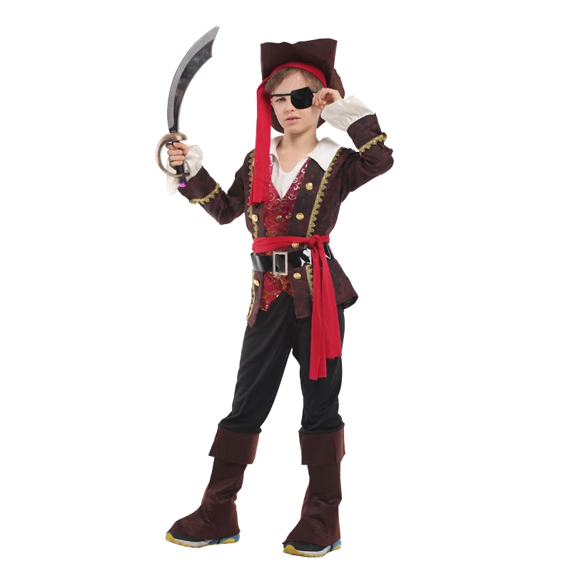 Baratos Umorden disfraces de Halloween para niños pirata disfraz fantasía Infantil ropa de Cosplay
