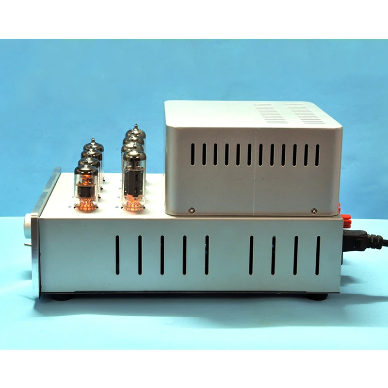 Ламповый усилитель, Huaji аудио ST-6P1PP выходная мощность 2*10 Вт Частотный диапазон 28 Гц-20 кГц двухтактный комбинированный усилитель