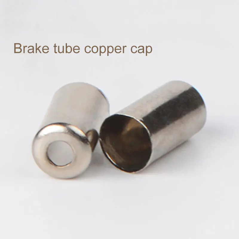 brake cable cap 100 единиц, велосипед тормоз для дорожного велосипеда Шестерни переключения трос переключения передач советы заглушка - Цвет: brake cable cap