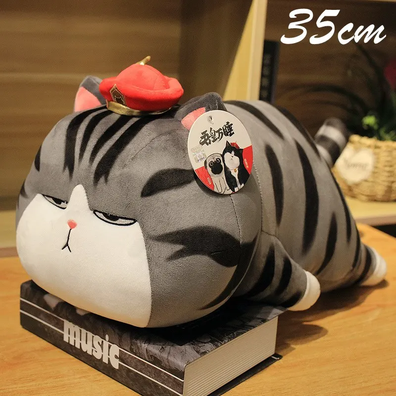 35cm style 6 Kawaii Shar Pei, плюшевая игрушка, мягкая плюшевая игрушка, мультяшное животное, кошка, кукла, высокое качество, детская игрушка, подушка, украшение для дома, для девочек, подарок на день рождения - Цвет: 35cm style 6