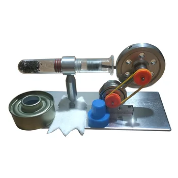 

Single Cylinder Stirling Engine Experimental Generator Model