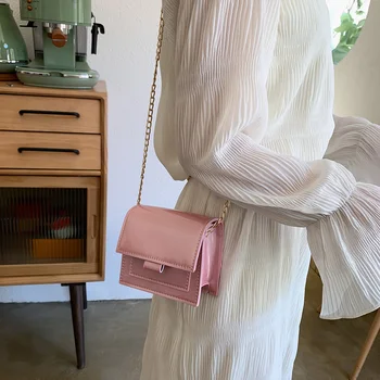 

PU Leather Travel Crossbody Fashion Women Handbag Leather for Female Women Solid Simple Shoulder Vintage Totes Bags