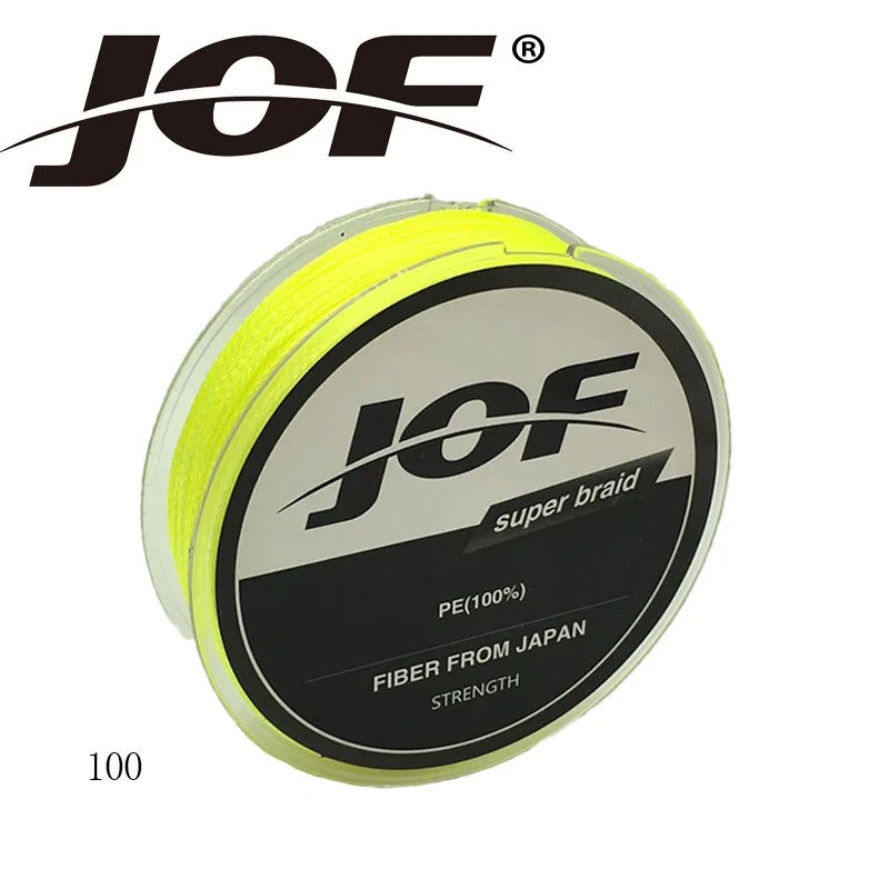 

Jof4 Series 100 M Dyneema Fishing Line 100 m pe Line Xin Force Fishing Gear Fishing Line