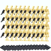 Atacado 100 Pçs/lote Espaço Guerras Robô de Batalha Droid Tijolos Definir Blocos de Construção do Modelo de Robô de Combate Modelo Presentes De Natal