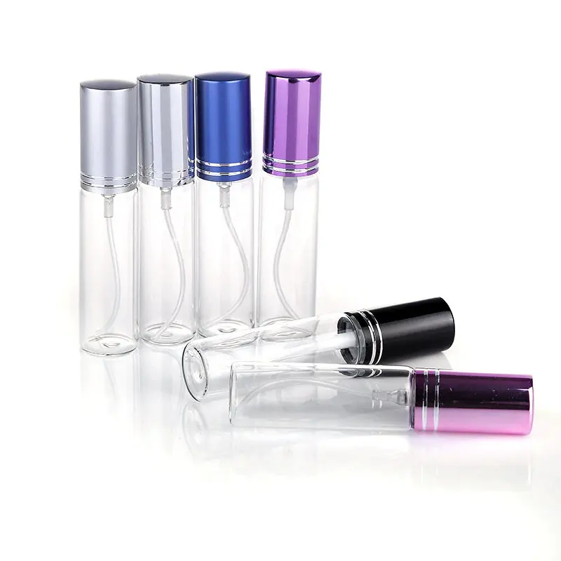 

24 x New Design 10ml Mini Glass Vials with Perfume Sprayer Bottle 1/3 oz Refillable Perfume Atomizer 10cc Fragrance Bottle