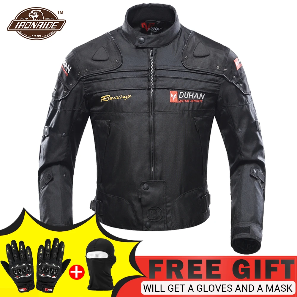 Motorcycle Jacket + Pants Men Motocross Racing Suit