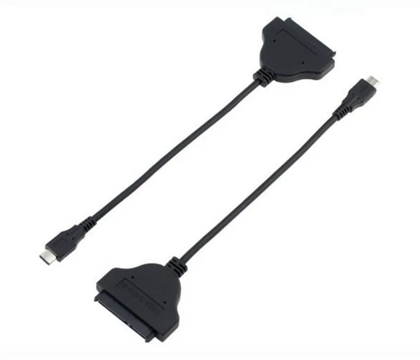 Кабель-преобразователь USB 3.1 Type-C на SATA штекер 3 1 дюйма для жесткого диска
