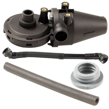 

4Pcs Crankcase Oil Separator PCV Vent Valve Kit Breather Hose for BMW E36 E39 11151703484 11151703775 11151740393 13411733217