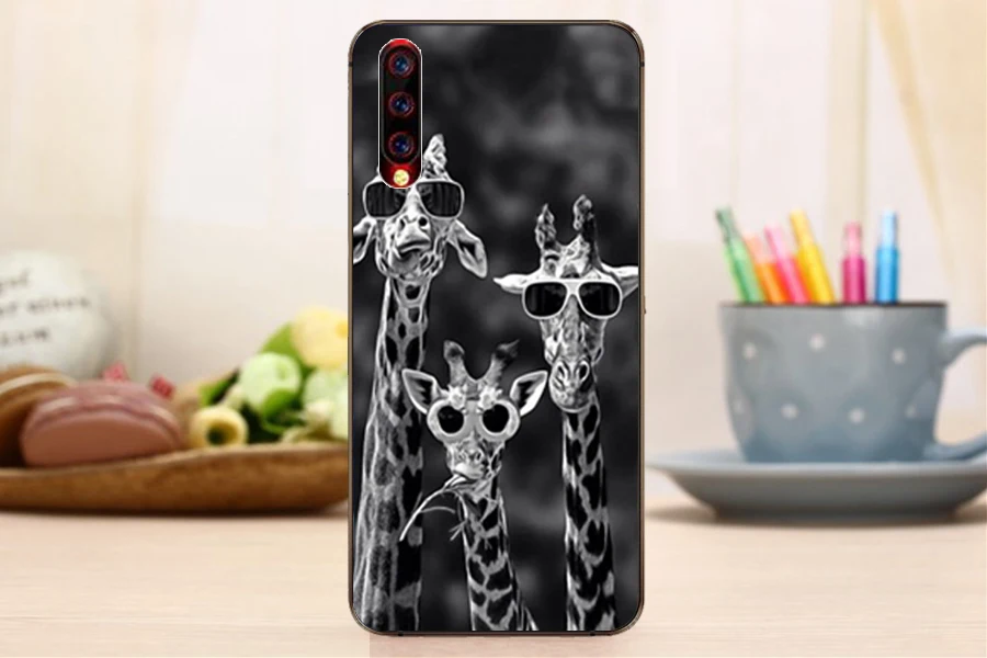 Чехол для телефона с рисунком для UMIDIGI X, чехол из мягкой силиконовой резины, чехол для задней панели s для Umidigi X, защитный чехол 6,35 дюйма