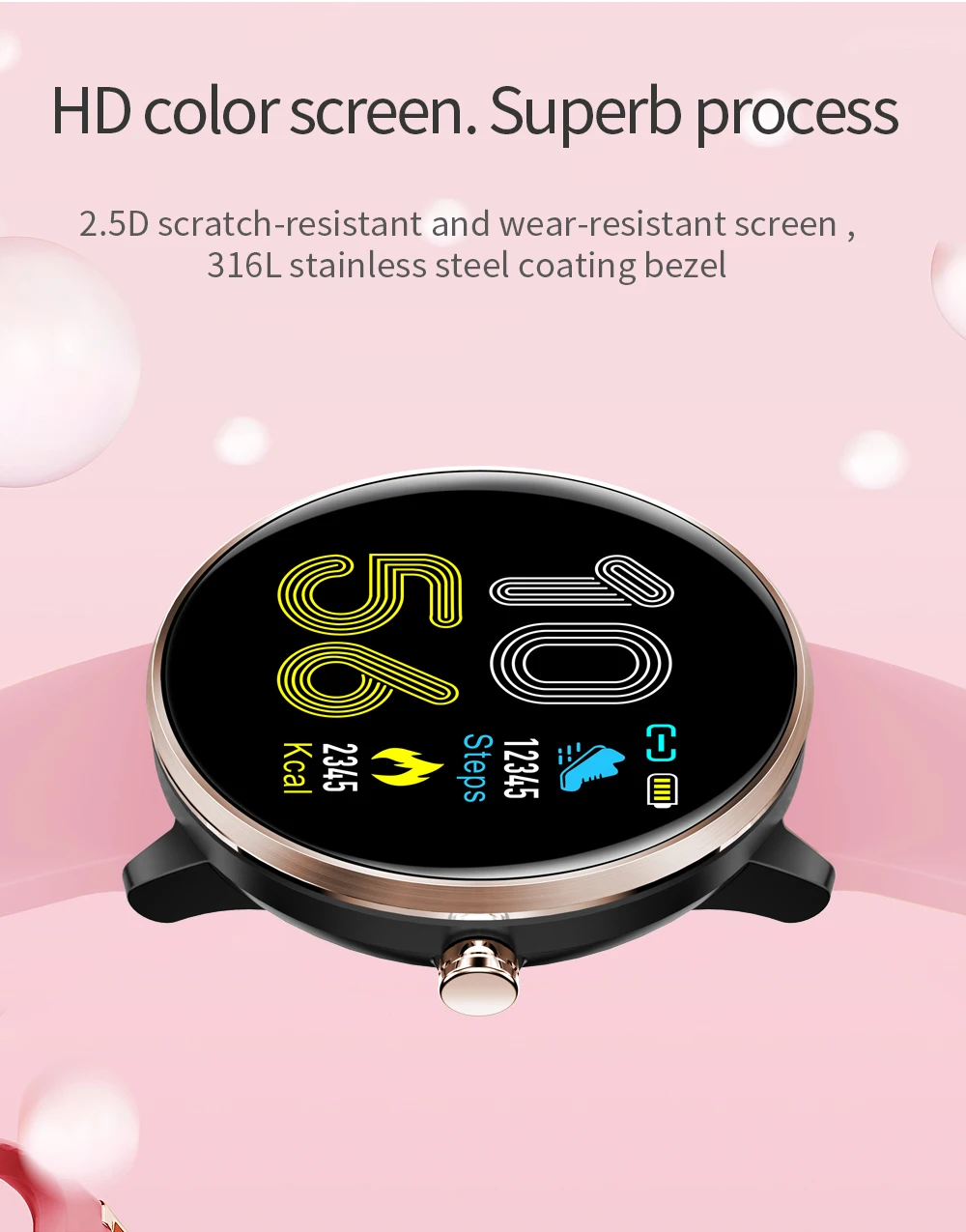 Модные часы Smart watch крови Давление Heart Rate Monitor часы IP68 Водонепроницаемый браслет шагомер зимний трикотажный спортивный комплект футбольной формы, умные часы