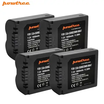 

Powtree 1600mAh CGA-S006 CGA S006 Battery for Panasonic Lumix DMC-FZ28 DMC-FZ7 DMC-FZ8, FZ50, FZ8K, FZ28K Rechargeable battery
