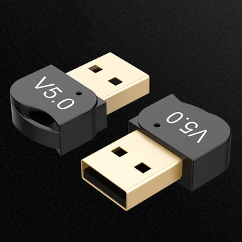 

Wireless Bluetooth USB Adapter Transmitter Audio Receiver Bluetooth Dongle Wireless USB Bluetooth 5.0 Adapter for PC Laptop