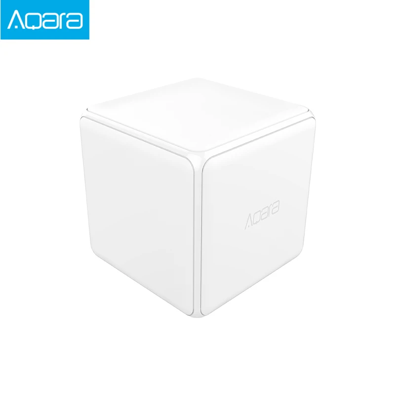 Aqara магический куб контроллер Zigbee версия управляется шестью действия для умного дома устройство работает с mijia Home app