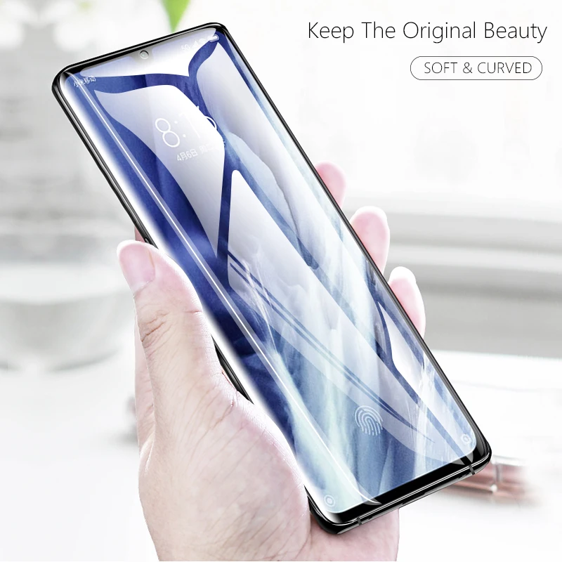 CHYI 3D изогнутая пленка для Xiaomi mi 9 pro 5G Защитная пленка для экрана mi 9 Lite 6,39 Дюймов Полное покрытие новая Гидрогелевая пленка не закаленное стекло