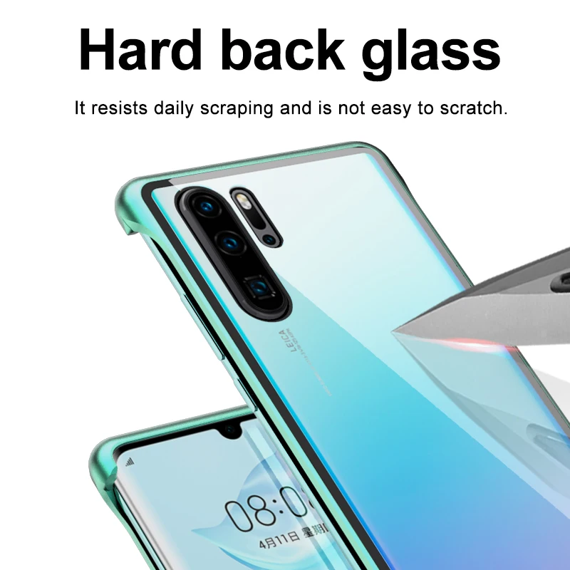 Тонкий чехол для huawei P30 Pro, чехол в минималистическом стиле, прочный, плотно прилегающий чехол из углеродного волокна для huawei P30, чехол, Fundas