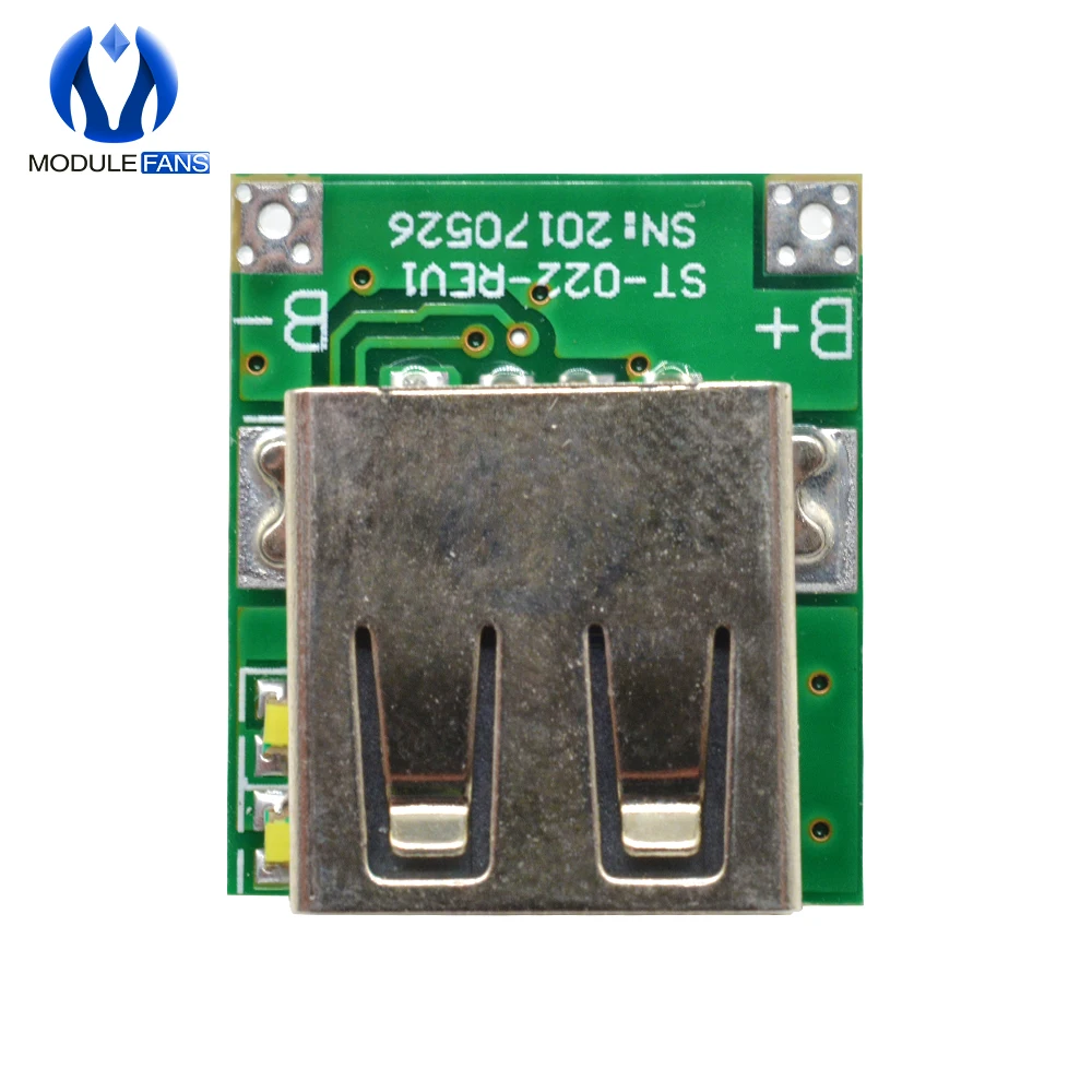 10 шт. плата повышения мощности Micro USB модуль защиты от зарядки литиевых батарей