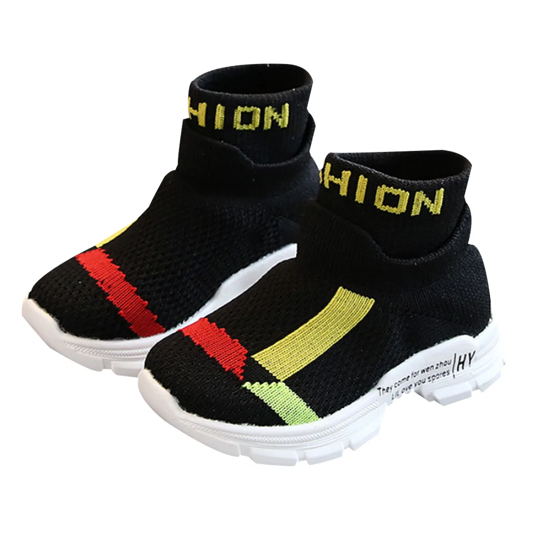 Baby Shoes Toddler Sneakers Breathable Soft Soled Casual Shoes Stretch Mesh Sport Run Sneakers Shoes