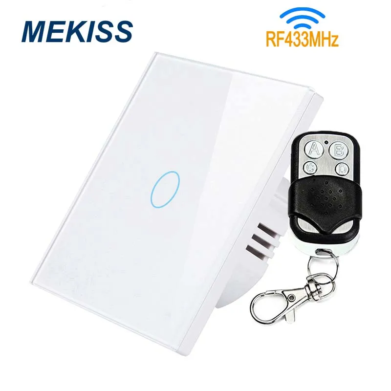 Сенсорный светильник ель MEKISS RF433MHz для ЕС беспроводной пульт дистанционного