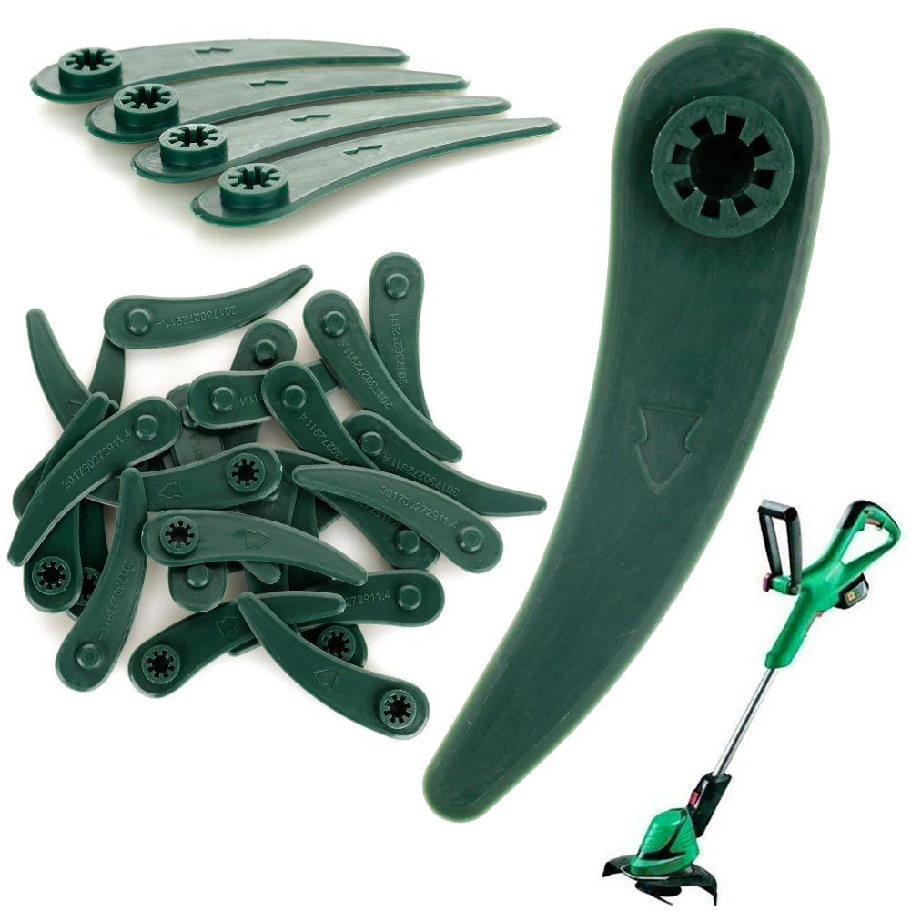 

25pcs Plastic Blades for Bosch ART 23-18 Li/26-18Li Grass Strimmer Trimmer plastic garden accessories Lawn Mower plastic blade