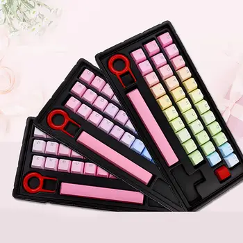 

35Pcs Colorful Backlight Key Caps Replacement Mechanical Keyboard Accessories