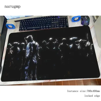 

warframe mouse pad locrkand gaming mousepad anime 800x400x4mm office notbook desk mat hot sales padmouse games pc gamer mats