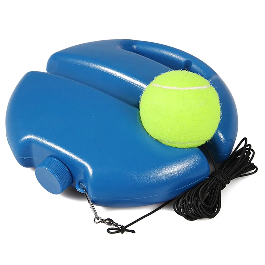 Инструмент для теннисных тренировок с эластичным канатом для тренировки мяча, саморегулирующийся тренажер для тенниса, партнер