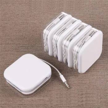 

10 pieces/lot Earphones In-ear Earpiece Stereo Headphone With Microphone For iphone 5 5s 6 6plus Xiaomi Samsung Huawei Earphone