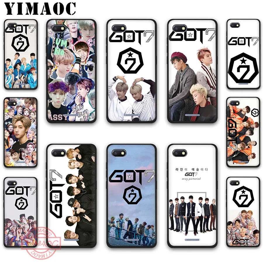 YIMAOC GOT7 JinYoung Jackson Mark Мягкий силиконовый чехол для Redmi Note 8 7 6 5 K20 Pro Plus 5A Prime 6A 7A 4X S2 Go |