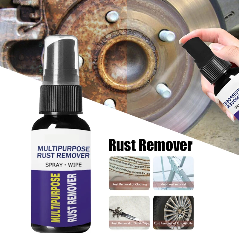 Rust Stain Remover Rust Removal Spray Cleaning Tool Metal Polish