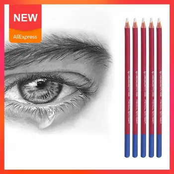 

1pcs/lot Pen Style Revise Details Eraser Highlight Modeling Pencil Art Rubber For Design Manga Drawing Supplies Y8P1