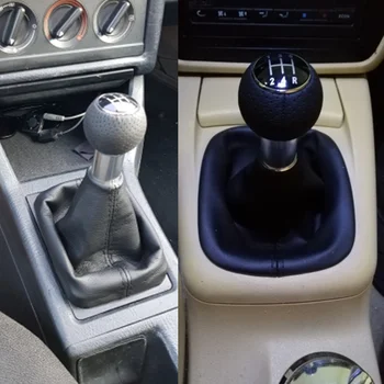 

For VW Passat B5 B5.5 (98-04) B5 FL (00-05) 3B B5 3B2 3B5 (96-00) 5/6 Speed Manual Gear Shift Knob Lever Stick Gaiter Boot Cover