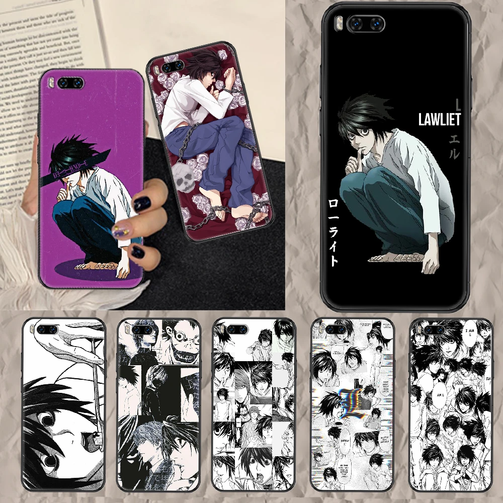 L Lawliet Death Note Anime Phone Case For Xiaomi Mi Max Note 3 A3 8 9 9t 10 Lite Pro Ultra Black Painting Etui Art Waterproof Phone Case Covers Aliexpress