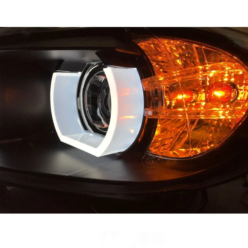 Автомобильный Стайлинг для BMW E90 фары 2005-2012 320i 318i 323i 325i фары DRL Hid фара ангел глаз биксеноновый луч аксессуары