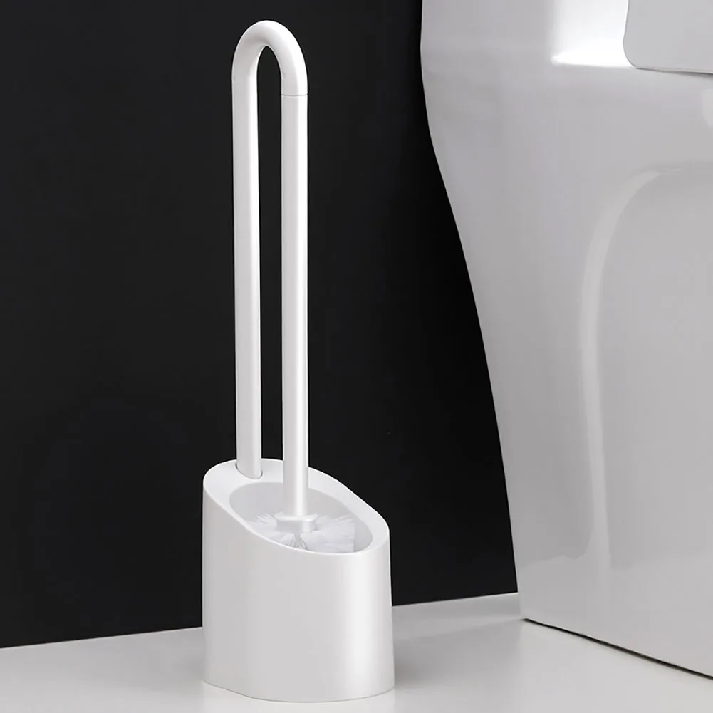 

Corner Long Handle Portable Soft Hair Hotel Tools Cleaning With Base Bathroom Magnetic Toilet Brush Home Scrubbing Accessories