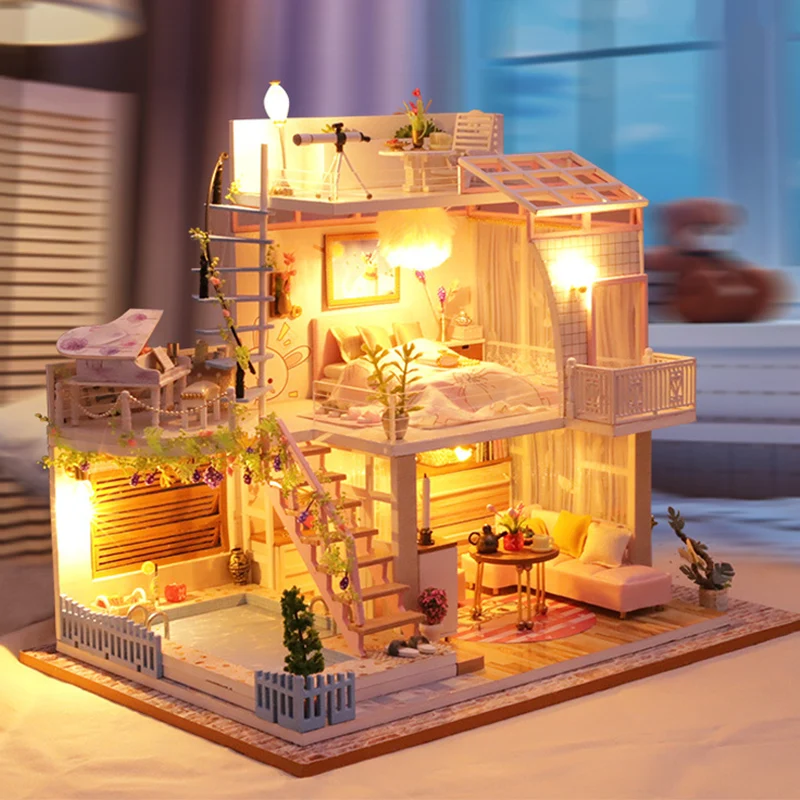 diy dollhouse kits for adults