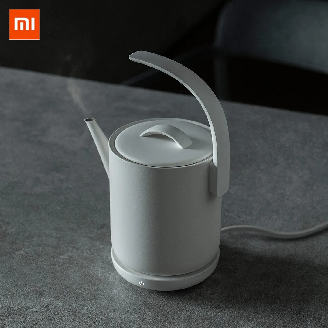 

SANJIE D1 850ML/1000W Electric Water Kettle Instant Heating Electric Tea Pot Magnetic Cover Stainless Steel Tea Boiler