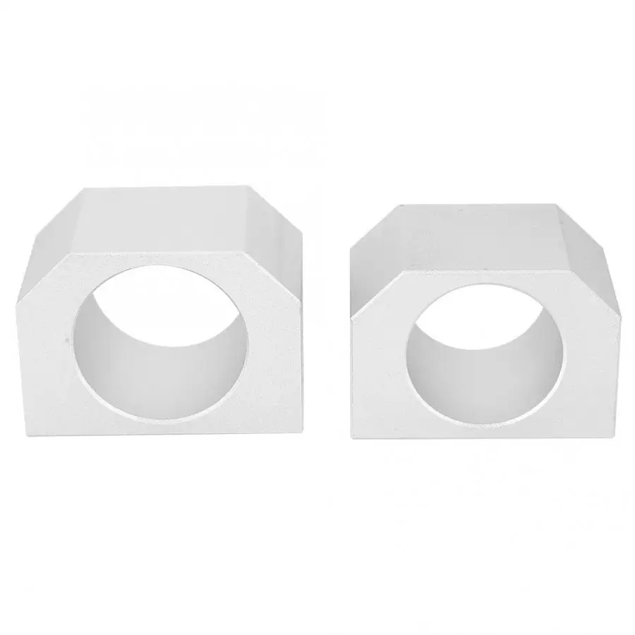 2pcs Ball Screw Nut Bracket 10 Fixing Holes Aluminum Alloy Block Cnc