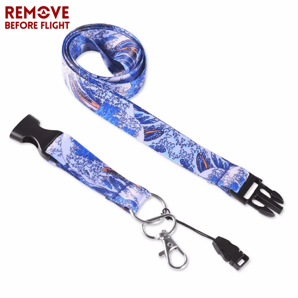 wave lanyard card badge holder2